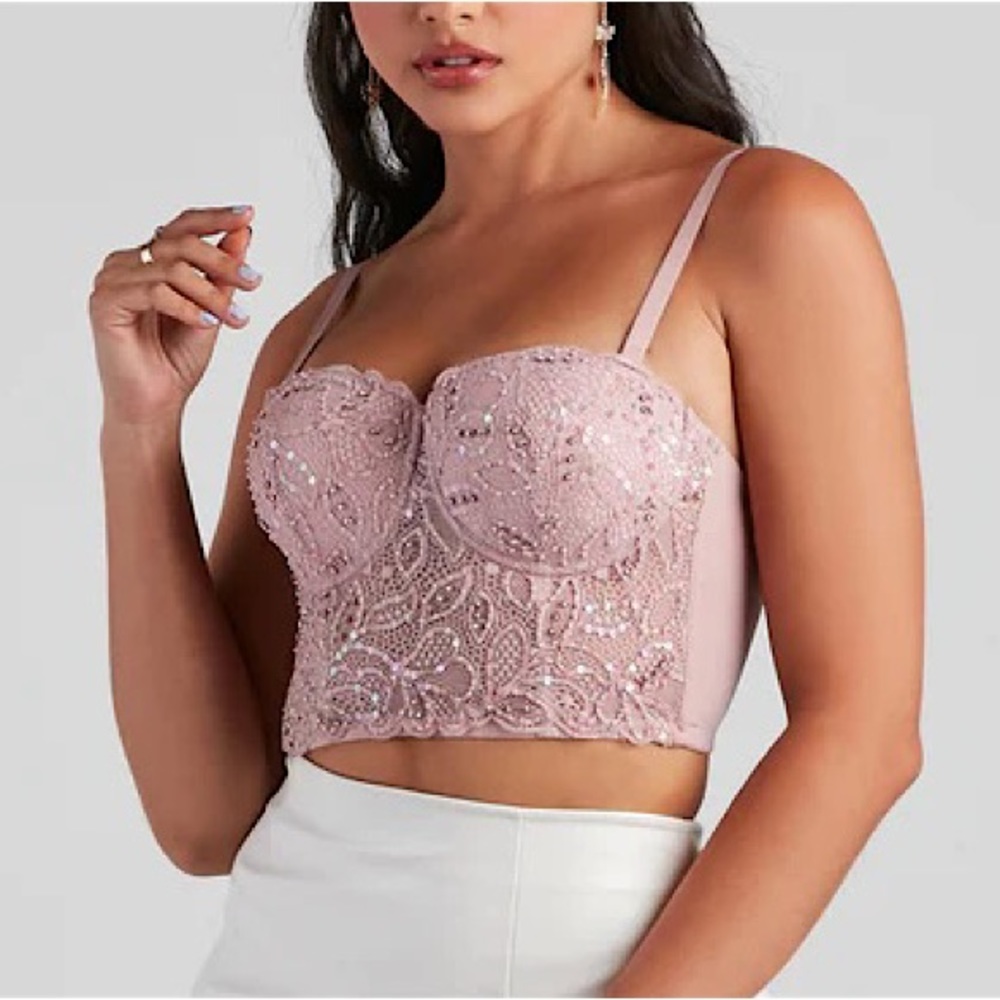 Windsor pink bustier